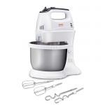 TEFAL HT312138 Quickmix | Hand Mixer | 300 W | Number of speeds 5 | Turbo mode | White/Stainless steel