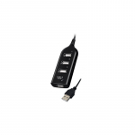 Vakoss TC-234UX interface hub USB 2.0 Black