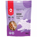 MACED Sushi with rabbit and fish - dog treat - 500g
