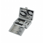 Logilink | Tool Set, 25pcs | Incl. transport boxThe set includes6x micro screwdrivers1x micro cutter1x mini telephone plier1x bit screwdriver with extension10x bits (PH1, PH2, PZ1, PZ2, PZ5, PZ6, T10, T15, T20, adaptor)4x socket wrench (5mm, 6mm, 8mm ...