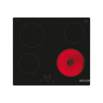 Bosch | Hob | PKE611BA2E Series 4 | Vitroceramic | Number of burners/cooking zones 4 | Touch | Black