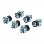 Digitus Fixing set for 483 mm (19&lsquo;&lsquo;) and 254 mm (10") components, M6 | DN-19 SET-S