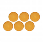 Arpeggio Set 6 salad plates 21 cm, orange