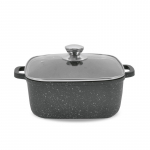 Maestro MR-2828 Pot with lid 28 cm 8 l Black