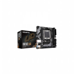 Gigabyte B650I AX 1.0 Processor family AMD Processor socket AM5 DDR5 DIMM Supported hard disk drive interfaces SATA, M.2 Number of SATA connectors 2