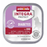 ANIMONDA Integra Protect Diabetes Beef - wet cat food - 100g