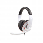 Gembird | MHS-001-GW | Stereo headset | Built-in microphone | 3.5 mm | Glossy white