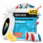 Frischer 3-in-1 dishwasher capsules, 52 pieces
