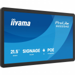 iiyama ProLite S2225AS-B1P Digital signage flat panel 54.6 cm (21.5") LCD Wi-Fi 500 cd/m&sup2; Full HD Black Built-in processor Android 24/7