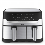 Tefal Dual Easy Fry - Grill EY905D Double 8.3 L Stand-alone 2700 W Hot air fryer Stainless steel