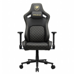 COUGAR CGR-DFL-GLB PC gaming chair Upholstered padded seat Black, Gold