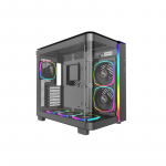 Montech KING 95 PRO Midi-Tower, Tempered Glass, ARGB - black