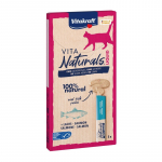 VITAKRAFT Vita Naturals Liquid Salmon - cat treats - 5 x 15g