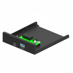 CASE ACC FRONT 3.5" PANEL/USB 2P FDI3-U3C-01 GEMBRID