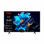 TCL 4K QLED TV | 55T69C | 55 | Smart TV | Google TV | UHD | Black