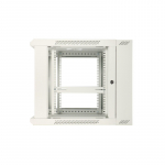 Extralink Rackmount cabinet 12U 600x600 AZH Gray wall mounted, swing type
