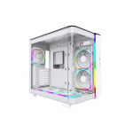 Montech KING 95 PRO Midi-Tower, Tempered Glass, ARGB - white