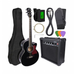 V-TONE EAG SET BK electroacoustic guitar. + amplifier