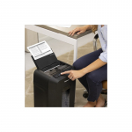 Fellowes AutoMax 90M paper shredder Micro-cut shredding Black