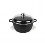 Maestro MR-4628C Pot with lid 28 cm 5,8 l Black