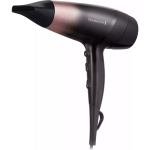 Remington Hair Dryer | D5305 Rose Shimmer | 2200 W | Number of temperature settings 3 | Ionic function | Diffuser nozzle | Black/Rose