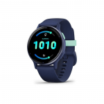 Garmin Vivoactive 5 3.05 cm (1.2") AMOLED 42 mm Digital 390 x 390 pixels Touchscreen Blue Wi-Fi GPS (satellite)