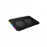 FURY GUNBAI G3 Laptop Cooling Pad 14.1&ndash;17.3" with 2 Fans, RGB Lighting, 2&times; USB