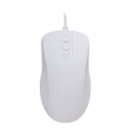 Contour Design Active Key Contour ClassicClean Medical Mouse IP68 5-Button Wired White PMH1