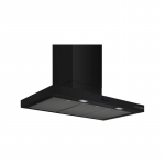 Bosch Serie 4 DWB95CC60 cooker hood Wall-mounted Black 594 m&sup3;/h