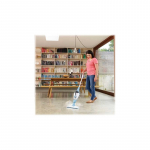 BLACK & DECKER Steam cleaner | FSMH1321-QS | Power 1300 W | Steam pressure 2.5 bar | Water tank capacity 0.5 L | White/Aqua