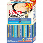 INABA Churu Skin-Coat Tuna recipe - cat treats - 20x14g