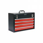 Yato YT-08874 small parts/tool box Stainless steel Black, Red