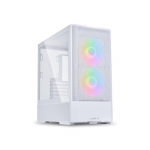 Lian Li LANCOOL 207 PC Case, Midi-Tower, ATX, Tempered Glass - white