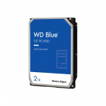 HDD|WESTERN DIGITAL|Blue|2TB|SATA 3.0|256 MB|7200 rpm|3,5"|WD20EZBX