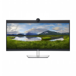 LCD Monitor|DELL|P3424WEB|34"|Curved/21 : 9|Panel IPS|3440x1440|21:9|60Hz|5 ms|Speakers|Camera 4MP|Swivel|Height adjustable|Tilt|210-BFOB