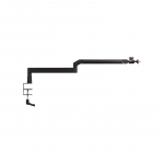 Elgato | Wave Mic Arm | 10AAN9901 | Upper Arm Desk Clearance (160 mm); Lower Arm Desk Clearance (70 mm); Horizontal Reach (740 mm); Vertical Rotation (90 &deg; up / 60 &deg; down (elbow); Desk Clamp expandable up to 60 mm | Low Profile