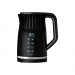 Adler Kettle with LED display | AD 1350 | Electric | 2200 W | 1.7 L | Stainless Steel | 360&deg; rotational base | Black