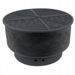 MASTER GRILL GARDEN FIRE PIT WITH SPARK PROTECTION 59cm