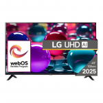 LG AI UA73 4K TV | 43UA73003LA | 43 | Smart TV | webOS 25 | UHD | Black