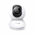 TP-LINK | Tapo C250 | Pan/Tilt AI Home Security Wi-Fi Camera | PTZ | 8 MP | 4mm/F1.6 | H.265 | MicroSD Card up to 512 GB