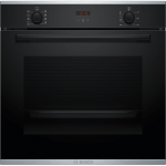 Bosch Oven | HBA2340B0 | 71 L | Electric | Hydrolytic | Knobs | Convection | Height 59.5 cm | Width 59.4 cm | Black
