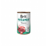 BRIT Pat&eacute; - Meat with game - wet dog food - can - 400 g
