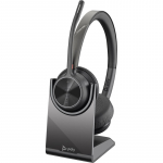 POLY Voyager 4320 USB-C Headset +BT700 dongle +Charging Stand