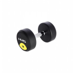 Rubberised dumbbell 14kg HMS HG PRO 14