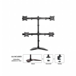 NEOMOUNTS FLAT SCREEN DESK MOUNT (10-27") DESK CLAMP/STAND/GROMMET
