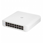 UBIQUITI WALL-MOUNTABLE, 16-PORT, LAYER 2 POE SWITCH WITH A FANLESS COOLING SYSTEM