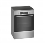 Bosch | Cooker | HLS79Y351U Series 6 | Hob type Induction | Oven type Electric | Stainless Steel | Width 60 cm | Grilling | LCD | Depth 60 cm | 63 L