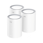 Cudy AX3000 Wi-Fi 6 Mesh 2.5G Solution Dual-band (2.4 GHz / 5 GHz) Wi-Fi 6 (802.11ax) White Internal