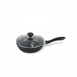 Maestro MR-1205-28 Frying pan with lid, 28 cm, black