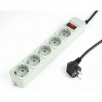 Gembird SPG3-B-6C surge protector 5 AC outlet(s) 1.8 m